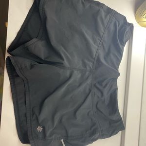 Black athleta shorts